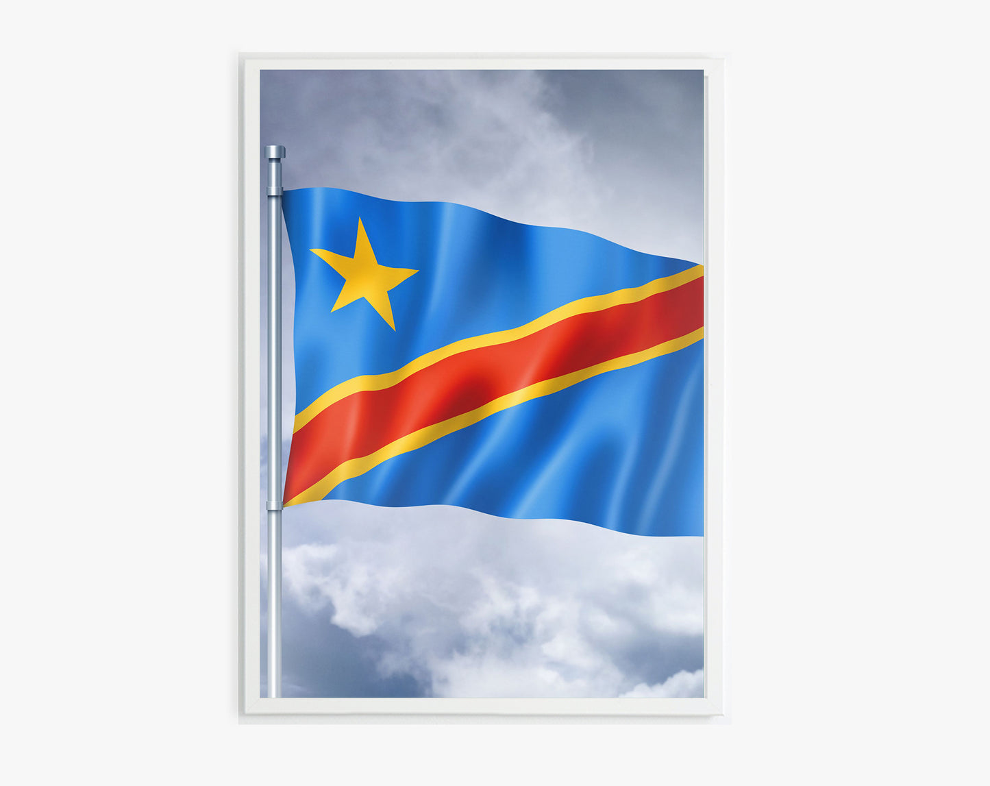 Poster Drapeau RDC – Mwana Maman