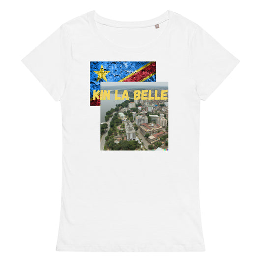T-shirt ados coupe slim (fille) - KIN LA BELLE